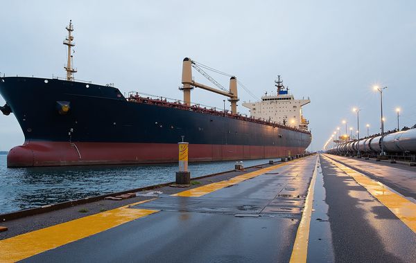 Commodity port shipping and logistics operations